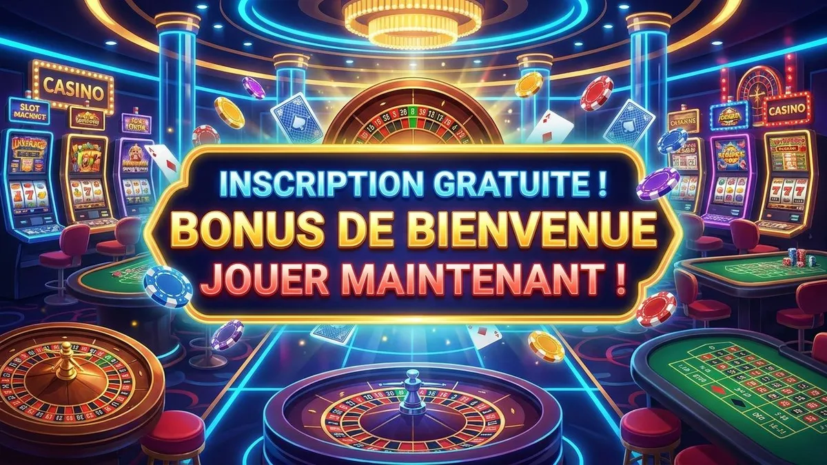Inscription avec bonus
